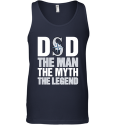Seattle Mariners Dad The Man The Myth The Legend Father's Day MLB Men's Tank Top