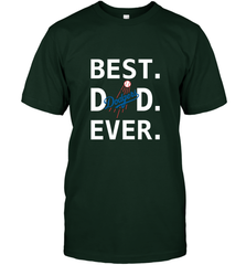 Best Los Angeles Dodgers Dad Ever Baseball MLB Fathers Day Men's T-Shirt Men's T-Shirt - amzapparel