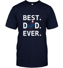 Best Los Angeles Dodgers Dad Ever Baseball MLB Fathers Day Men's T-Shirt Men's T-Shirt - amzapparel