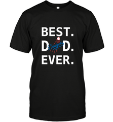 Best Los Angeles Dodgers Dad Ever Baseball MLB Fathers Day Men's T-Shirt Men's T-Shirt - amzapparel