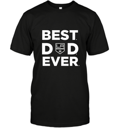 Best Los Angeles Kings Dad Ever Hockey NHL Fathers Day GIft For Daddy (1) Men's T-Shirt