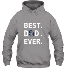 Best San Diego Padres Dad Ever Baseball MLB Fathers Day Hooded Sweatshirt Hooded Sweatshirt - amzapparel