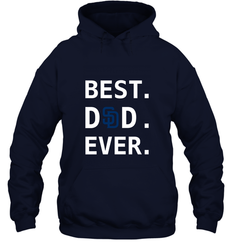 Best San Diego Padres Dad Ever Baseball MLB Fathers Day Hooded Sweatshirt