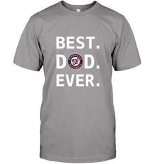Best Washington Nationals Dad Ever Baseball MLB Fathers Day Men's T-Shirt Men's T-Shirt - amzapparel