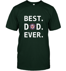 Best Washington Nationals Dad Ever Baseball MLB Fathers Day Men's T-Shirt Men's T-Shirt - amzapparel