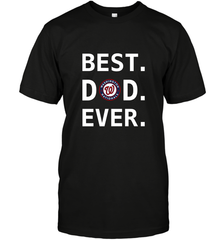 Best Washington Nationals Dad Ever Baseball MLB Fathers Day Men's T-Shirt Men's T-Shirt - amzapparel