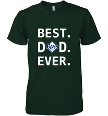 Best Tampa Bay Rays Dad Ever Baseball MLB Fathers Day Men's Premium T-Shirt Men's Premium T-Shirt - amzapparel
