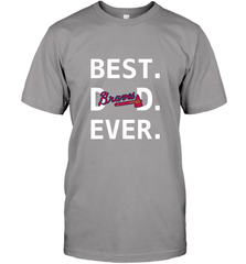 Best Atlanta Braves Dad Ever Baseball MLB Fathers Day Men's T-Shirt Men's T-Shirt - amzapparel