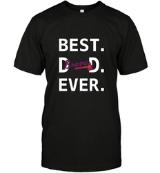Best Atlanta Braves Dad Ever Baseball MLB Fathers Day Men's T-Shirt