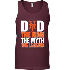 New York Mets Dad The Man The Myth The Legend Father's Day MLB Men's Tank Top Men's Tank Top - amzapparel