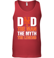 New York Mets Dad The Man The Myth The Legend Father's Day MLB Men's Tank Top Men's Tank Top - amzapparel