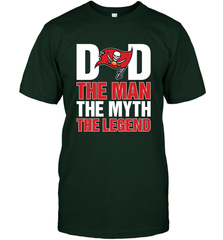 Tampa Bay Buccaneers Dad The Man The Myth The Legend NFL Father's Day Men's T-Shirt Men's T-Shirt - amzapparel
