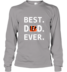 Best Cincinnati Bengals Dad Best Dad Ever NFL Football Fathers Day Long Sleeve T-Shirt Long Sleeve T-Shirt - amzapparel