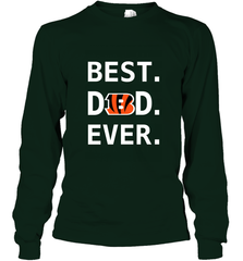 Best Cincinnati Bengals Dad Best Dad Ever NFL Football Fathers Day Long Sleeve T-Shirt Long Sleeve T-Shirt - amzapparel