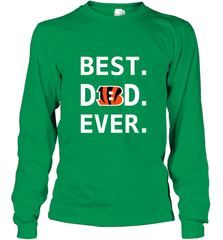 Best Cincinnati Bengals Dad Best Dad Ever NFL Football Fathers Day Long Sleeve T-Shirt Long Sleeve T-Shirt - amzapparel