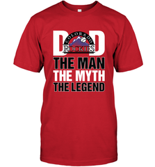 Colorado Rockies Dad The Man The Myth The Legend Father's Day MLB Men's T-Shirt Men's T-Shirt - amzapparel