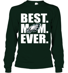 Best Philadelphia Eagles Mom Ever NFL Team Mother's Day Gift Long Sleeve T-Shirt Long Sleeve T-Shirt - amzapparel
