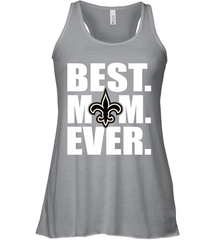 Best New Orleans Saints Mom Ever NFL Team Mother's Day Gift Women's Racerback Tank Women's Racerback Tank - amzapparel