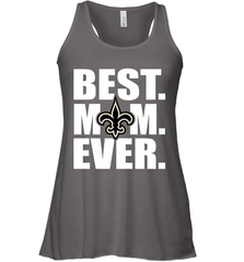 Best New Orleans Saints Mom Ever NFL Team Mother's Day Gift Women's Racerback Tank Women's Racerback Tank - amzapparel