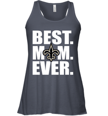 Best New Orleans Saints Mom Ever NFL Team Mother's Day Gift Women's Racerback Tank Women's Racerback Tank - amzapparel