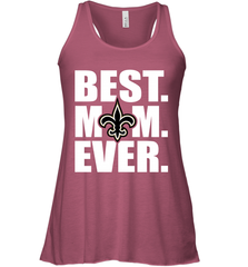 Best New Orleans Saints Mom Ever NFL Team Mother's Day Gift Women's Racerback Tank Women's Racerback Tank - amzapparel