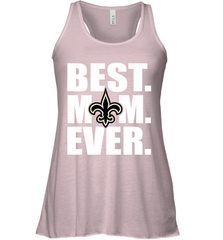 Best New Orleans Saints Mom Ever NFL Team Mother's Day Gift Women's Racerback Tank Women's Racerback Tank - amzapparel