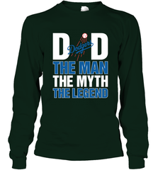Los Angeles Dodgers Dad The Man The Myth The Legend Father's Day MLB Long Sleeve T-Shirt Long Sleeve T-Shirt - amzapparel