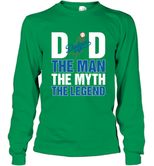 Los Angeles Dodgers Dad The Man The Myth The Legend Father's Day MLB Long Sleeve T-Shirt Long Sleeve T-Shirt - amzapparel