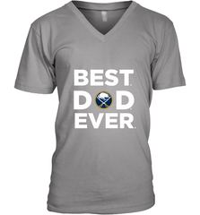 Best Buffalo Sabres Dad Ever Hockey NHL Fathers Day GIft For Daddy Men's V-Neck T-Shirt Men's V-Neck T-Shirt - amzapparel