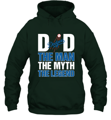 Los Angeles Dodgers Dad The Man The Myth The Legend Father's Day MLB Hooded Sweatshirt Hooded Sweatshirt - amzapparel