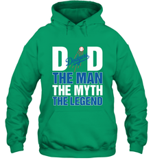 Los Angeles Dodgers Dad The Man The Myth The Legend Father's Day MLB Hooded Sweatshirt Hooded Sweatshirt - amzapparel