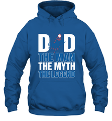 Los Angeles Dodgers Dad The Man The Myth The Legend Father's Day MLB Hooded Sweatshirt Hooded Sweatshirt - amzapparel