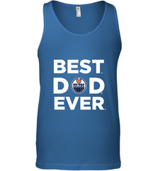 Best Edmonton Oilers Dad Ever Hockey NHL Fathers Day GIft For Daddy Men's Tank Top Men's Tank Top - amzapparel