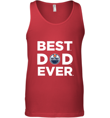 Best Edmonton Oilers Dad Ever Hockey NHL Fathers Day GIft For Daddy Men's Tank Top Men's Tank Top - amzapparel