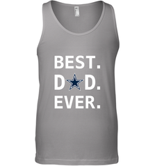 Best Dallas Cowboys Dad Best Dad Ever NFL Football Fathers Day Men's Tank Top Men's Tank Top - amzapparel