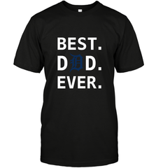 Best Detroit Tigers Dad Ever Baseball MLB Fathers Day Men's T-Shirt Men's T-Shirt - amzapparel