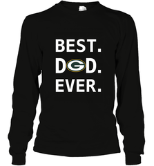 Best Green Bay Packers Dad Best Dad Ever NFL Football Fathers Day Long Sleeve T-Shirt Long Sleeve T-Shirt - amzapparel