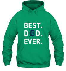 Best Detroit Tigers Dad Ever Baseball MLB Fathers Day Hooded Sweatshirt Hooded Sweatshirt - amzapparel
