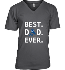 Best Kansas City Royals Dad Ever Baseball MLB Fathers Day Men's V-Neck T-Shirt Men's V-Neck T-Shirt - amzapparel