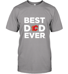 Best Calgary Flames Dad Ever Hockey NHL Fathers Day GIft For Daddy Men's T-Shirt Men's T-Shirt - amzapparel
