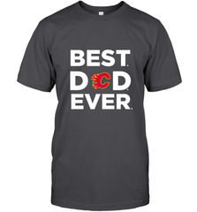 Best Calgary Flames Dad Ever Hockey NHL Fathers Day GIft For Daddy Men's T-Shirt Men's T-Shirt - amzapparel