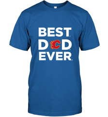 Best Calgary Flames Dad Ever Hockey NHL Fathers Day GIft For Daddy Men's T-Shirt Men's T-Shirt - amzapparel