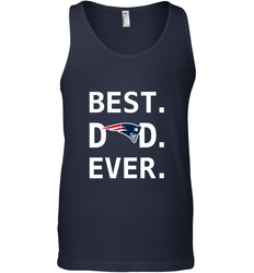 Best New England Patriots Dad Best Dad Ever NFL Football Fathers Day Men's Tank Top