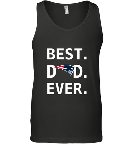 Best New England Patriots Dad Best Dad Ever NFL Football Fathers Day Men's Tank Top Men's Tank Top / Black / XS Men's Tank Top - amzapparel