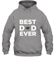 Best Minnesota Wild Dad Ever Hockey NHL Fathers Day GIft For Daddy Hooded Sweatshirt Hooded Sweatshirt - amzapparel