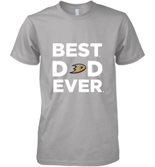 Best Anaheim Ducks Dad Ever Hockey NHL Fathers Day GIft For Daddy Men's Premium T-Shirt Men's Premium T-Shirt - amzapparel