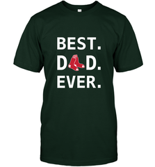 Best Boston Red Sox Dad Ever Baseball MLB Fathers Day Men's T-Shirt Men's T-Shirt - amzapparel