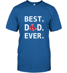 Best Boston Red Sox Dad Ever Baseball MLB Fathers Day Men's T-Shirt Men's T-Shirt - amzapparel