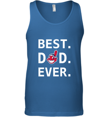 Best Cleveland Indians Dad Ever Baseball MLB Fathers Day Men's Tank Top Men's Tank Top - amzapparel