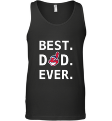 Best Cleveland Indians Dad Ever Baseball MLB Fathers Day Men's Tank Top